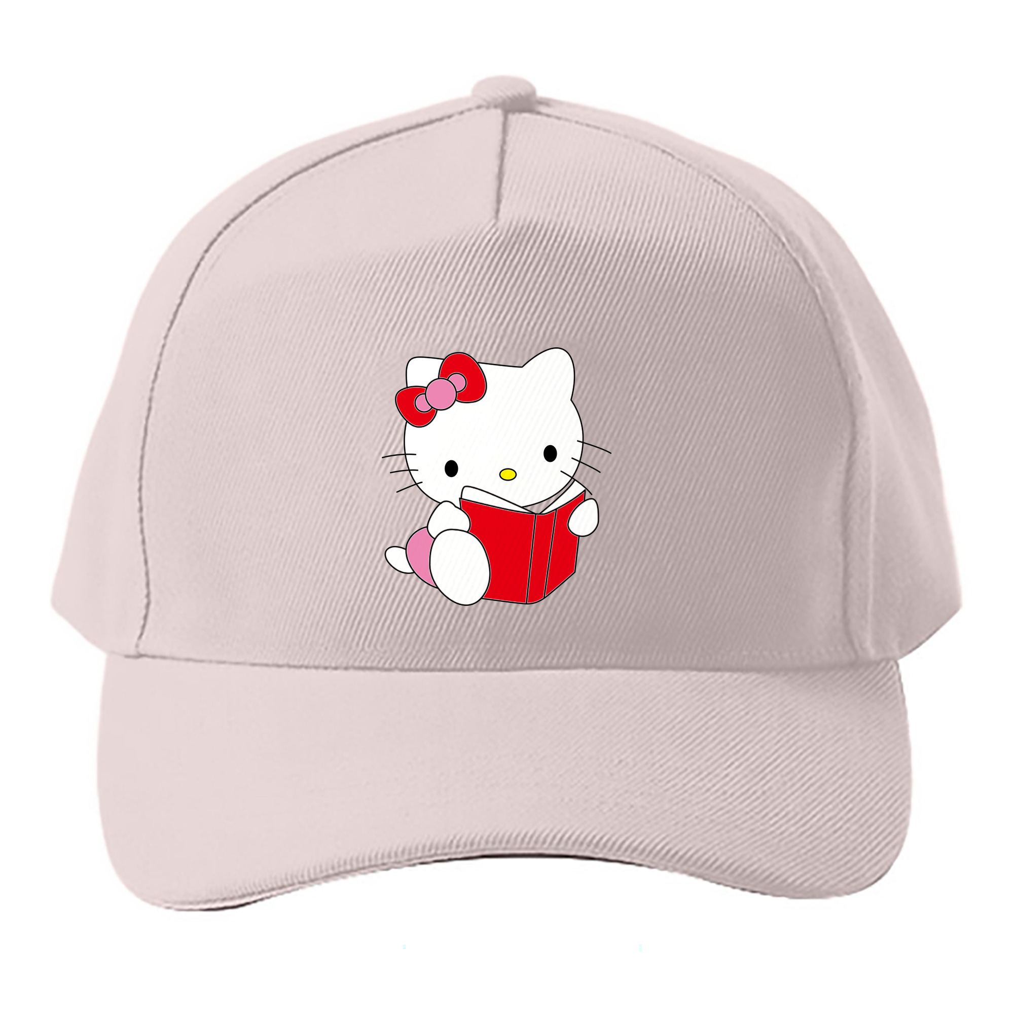 （画像用） Hello Kitty ハローキティ ベースボールキャップ 綿100％ 男女兼用 帽子 スポーツ